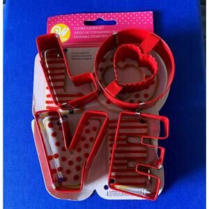 Wilton Love Cookie Cutter set
